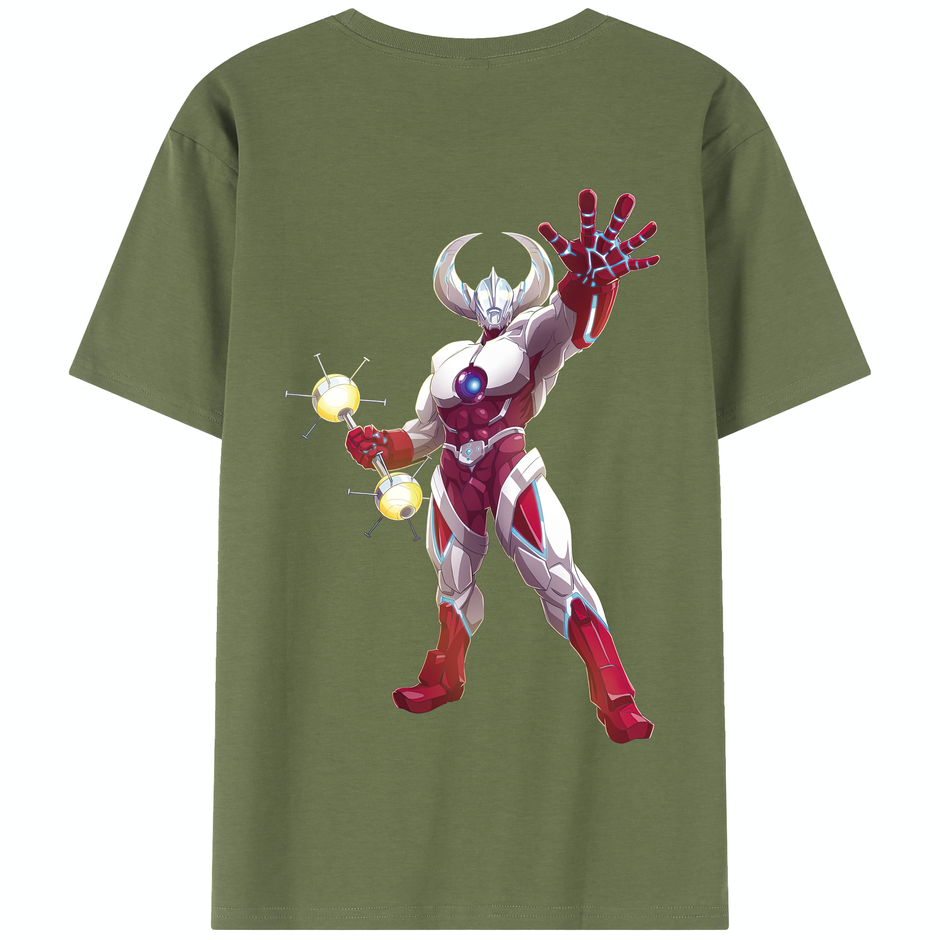（画像用） ウルトラマン Ultraman 綿100％半袖Tシャツ（背面プリント）